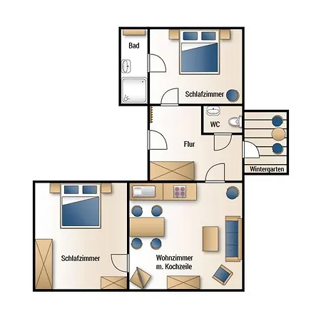 Haus Meinecke Daire *